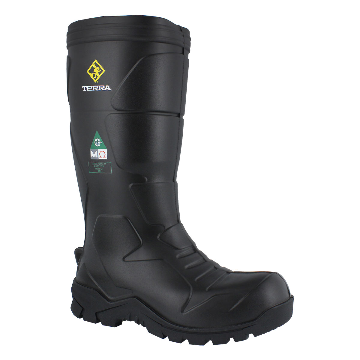 Mns Narvik black slip on CSA boot