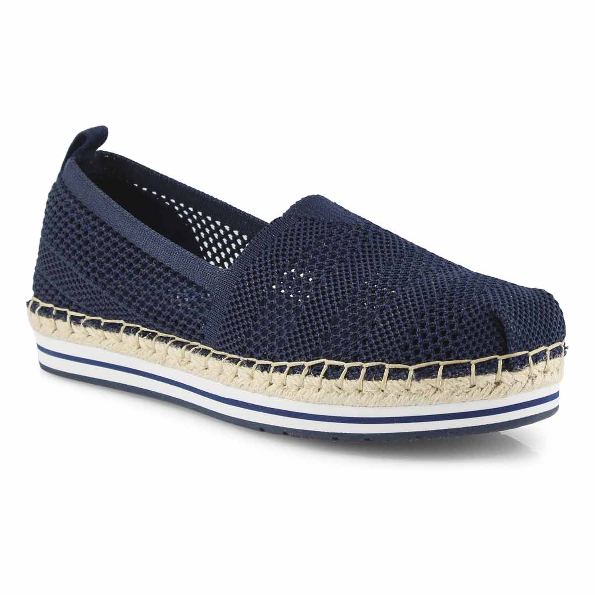 Lds Bobs Breeze navy slip on