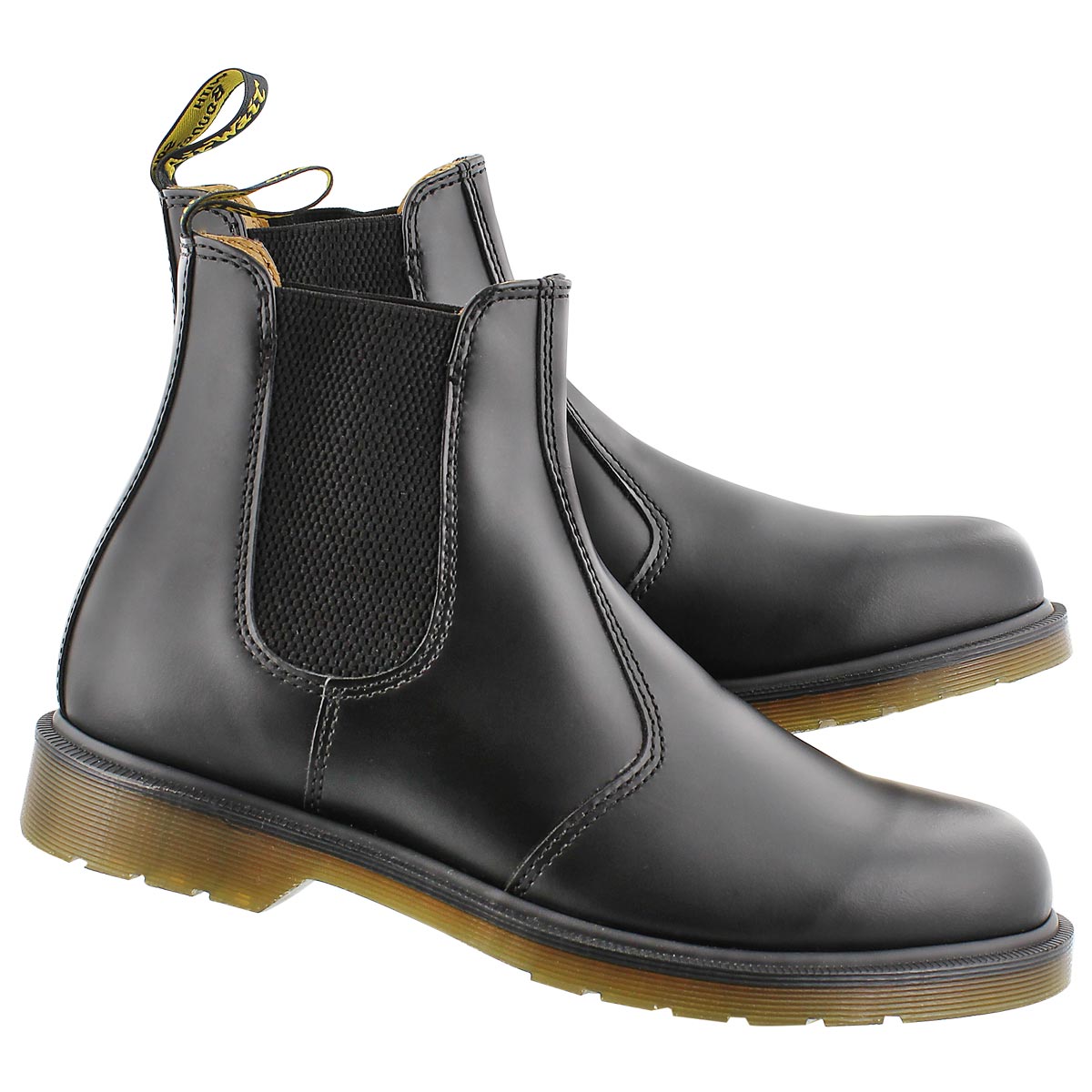 Botte Chelsea 2976, noir lisse, hommes