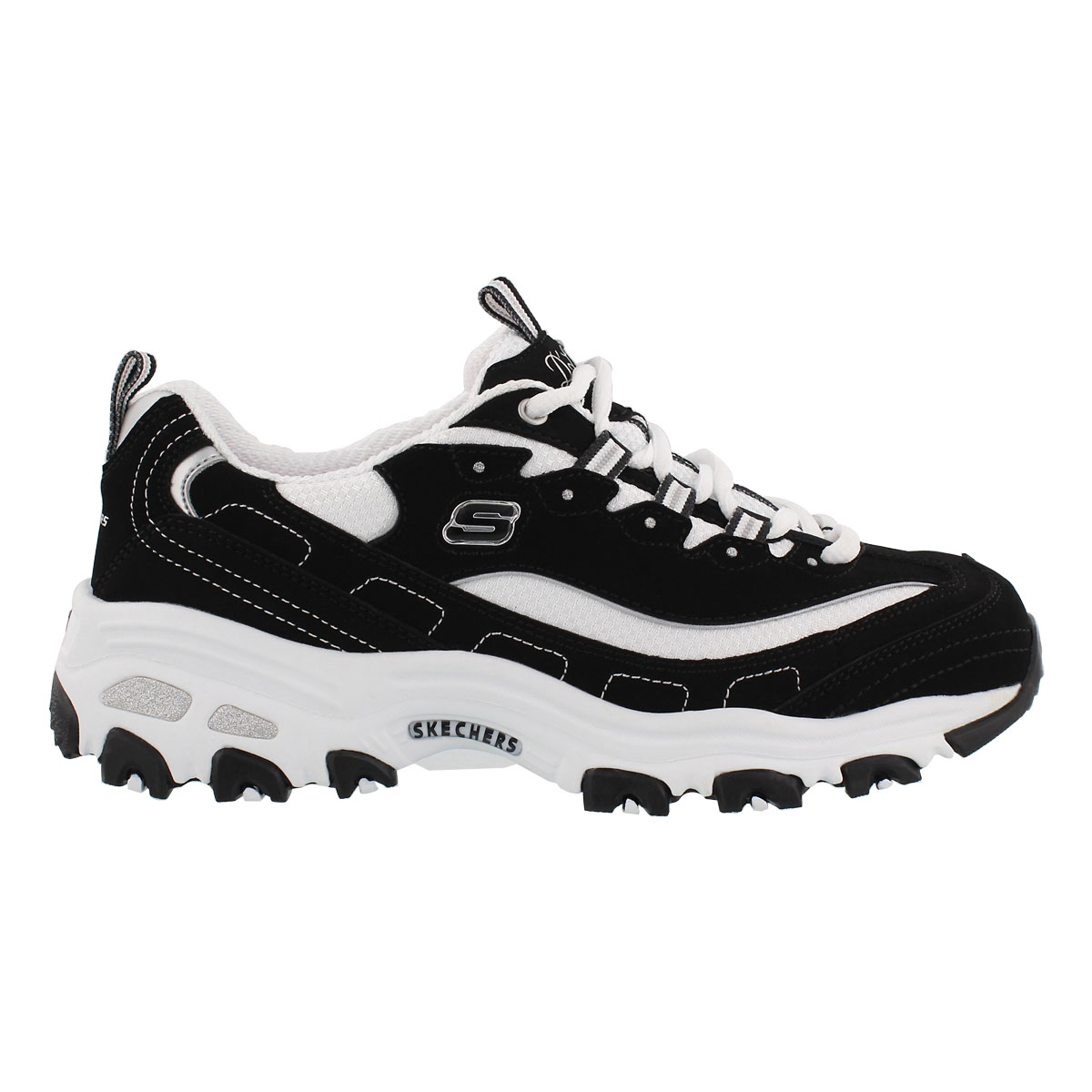 Lds D'Lites Biggest Fan blk/wht sneaker