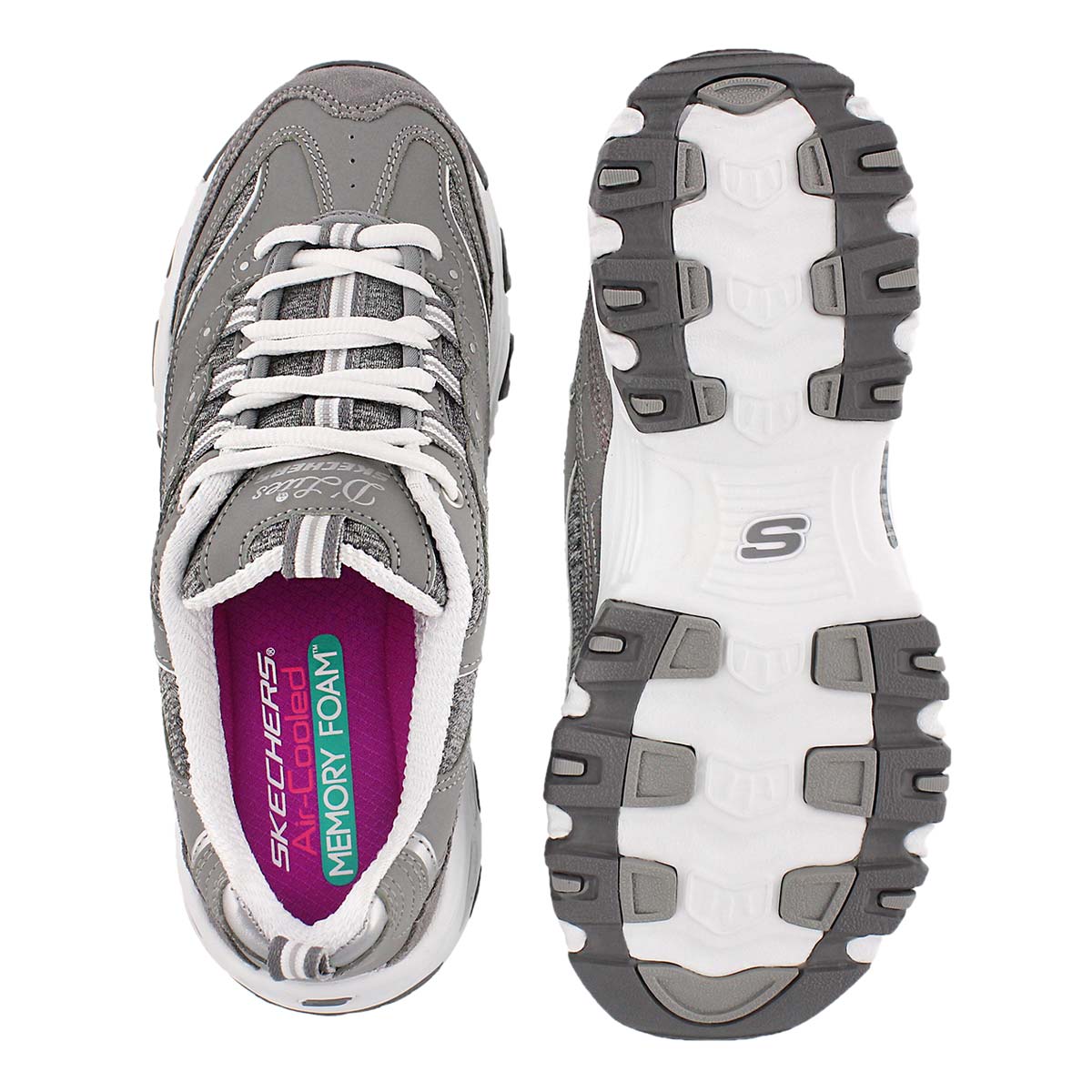Espadrille D'Lites Me Time, gris/blc, fe
