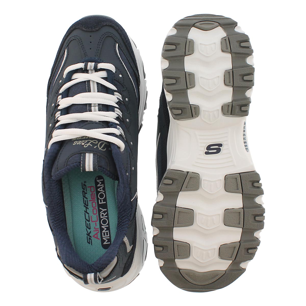 Lds D'Lites Me Time navy/wht sneaker