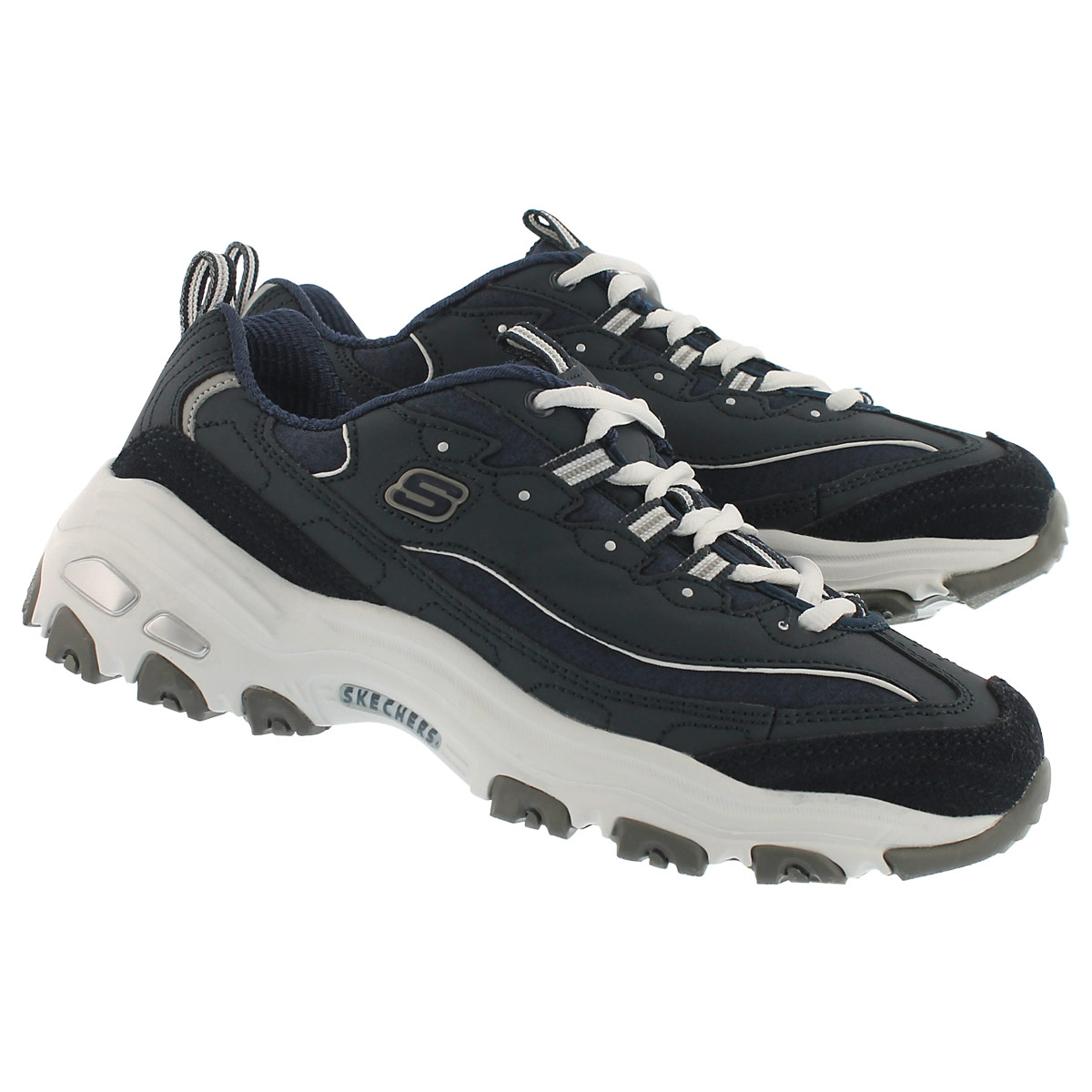 Lds D'Lites Me Time navy/wht sneaker