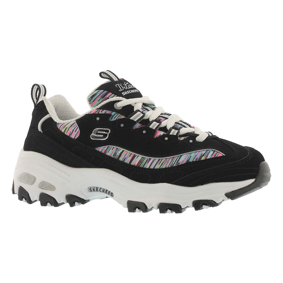Lds D'Lites Interlude blk/mlti snkr