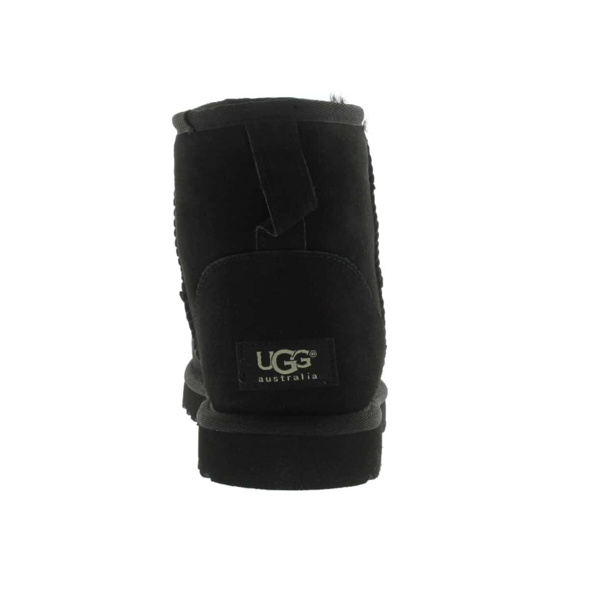 Botte Classic Mini, mouton noir, fem