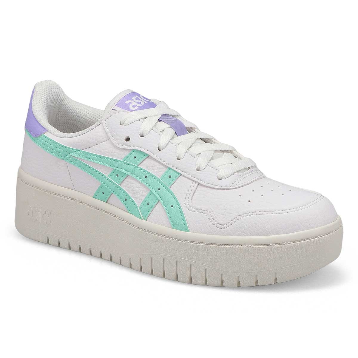 Ladies Japan S Platform Sneaker - White/Ice