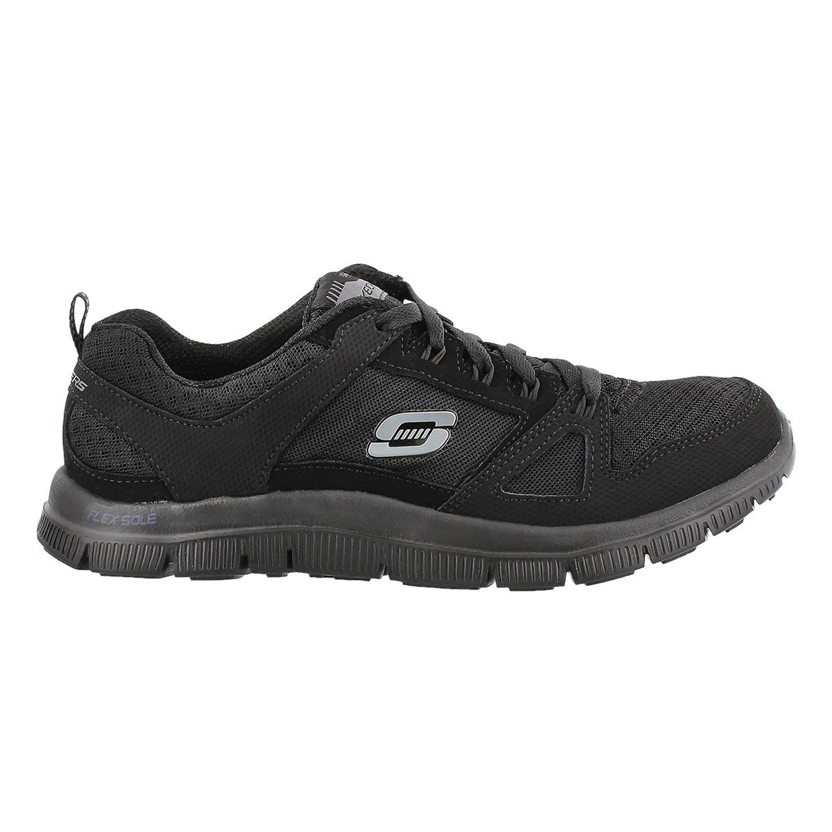 Lds Adaptable black lace up runner