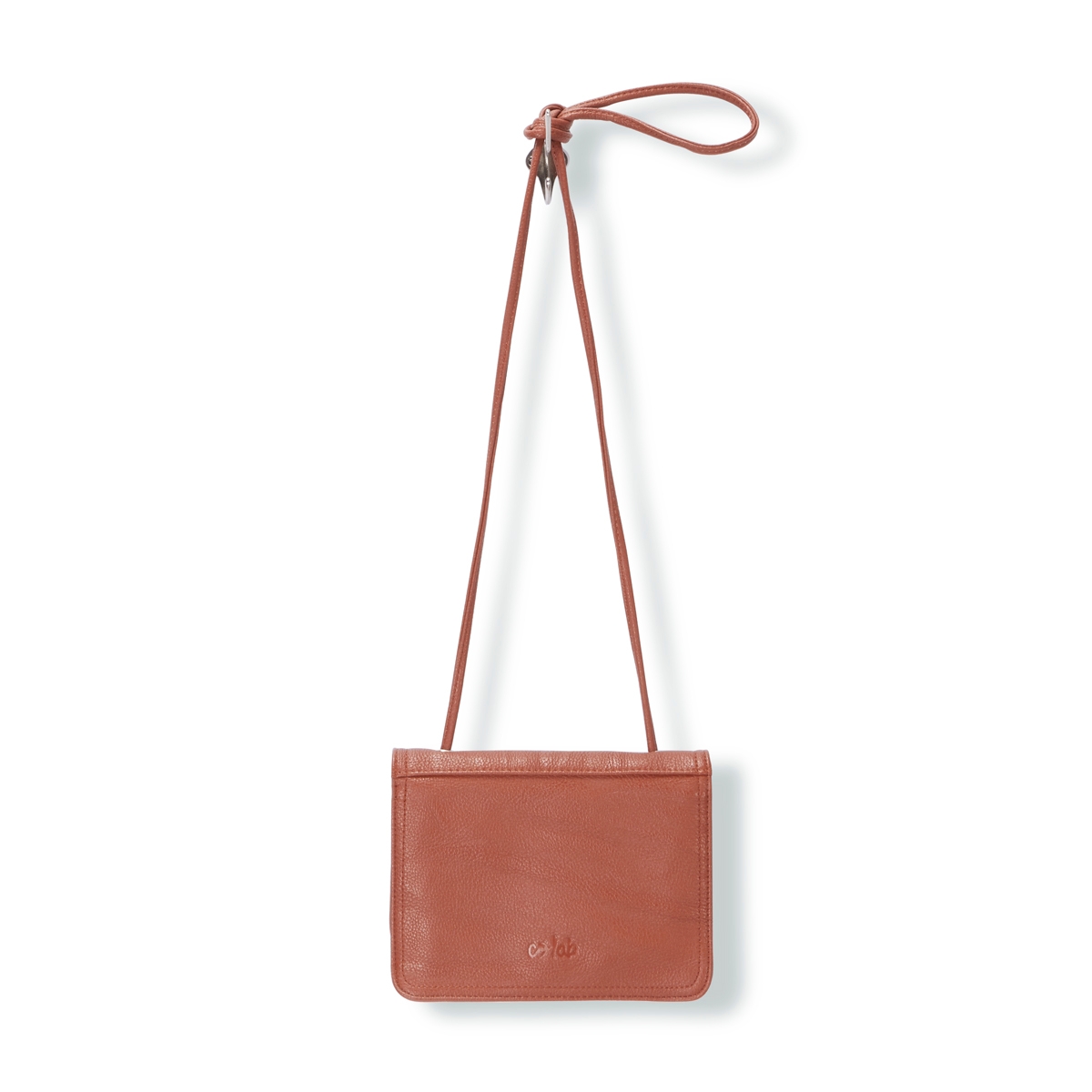 Lds cognc frnt flap cross body organizer