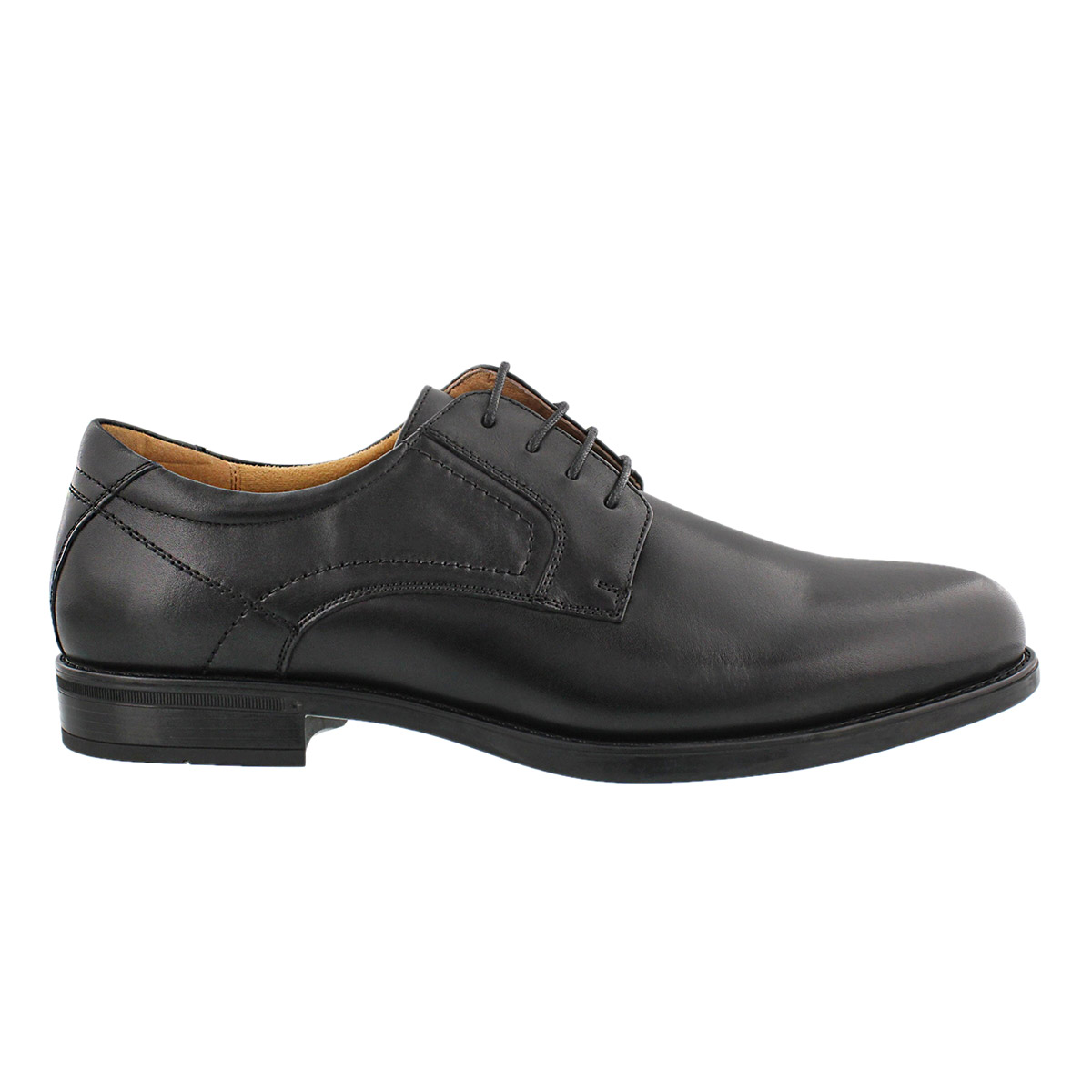 Mns MidtownPlainToe bk dress oxford-wide