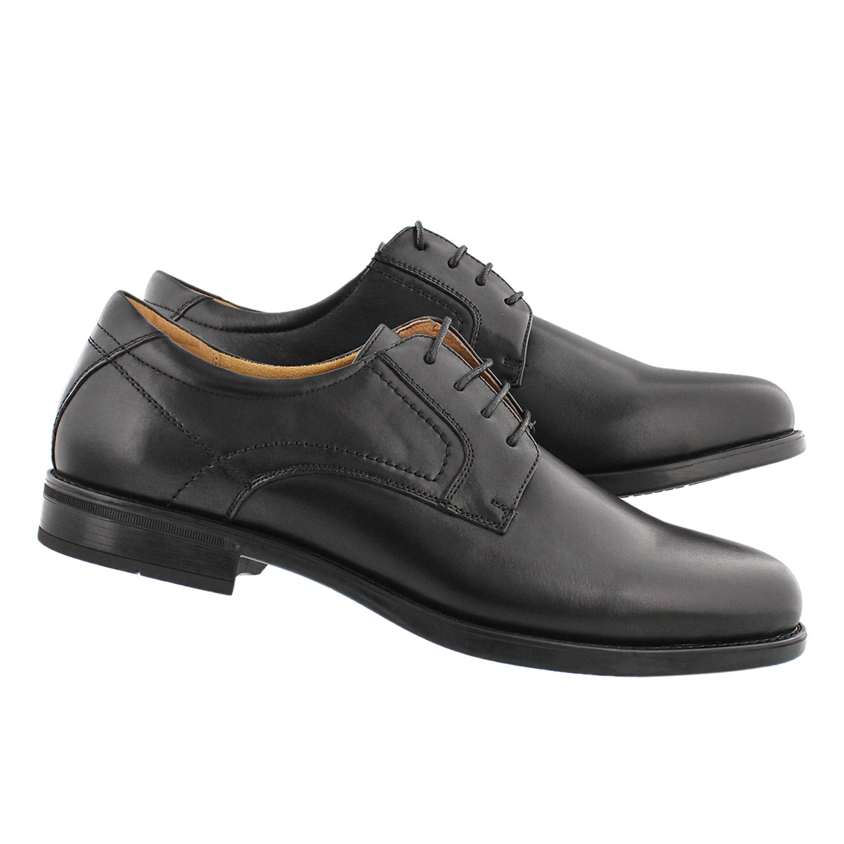 Mns MidtownPlainToe bk dress oxford-wide