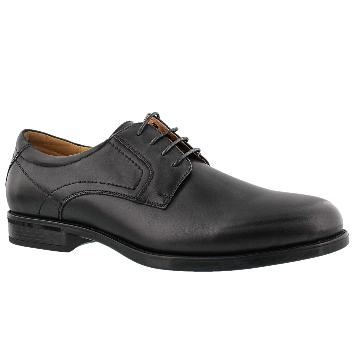 Mns MidtownPlainToe bk dress oxford-wide