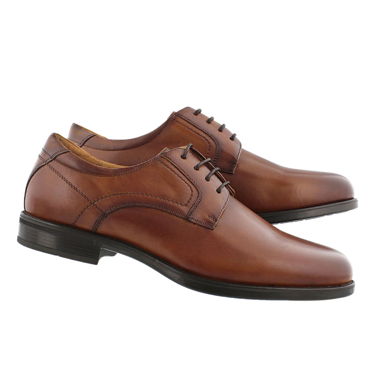 Mns Midtown PlnToe cgn dress oxford-wide