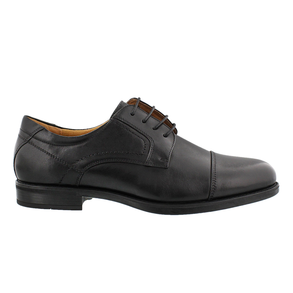 Mns MidtownCapToe blk dress oxford-wide