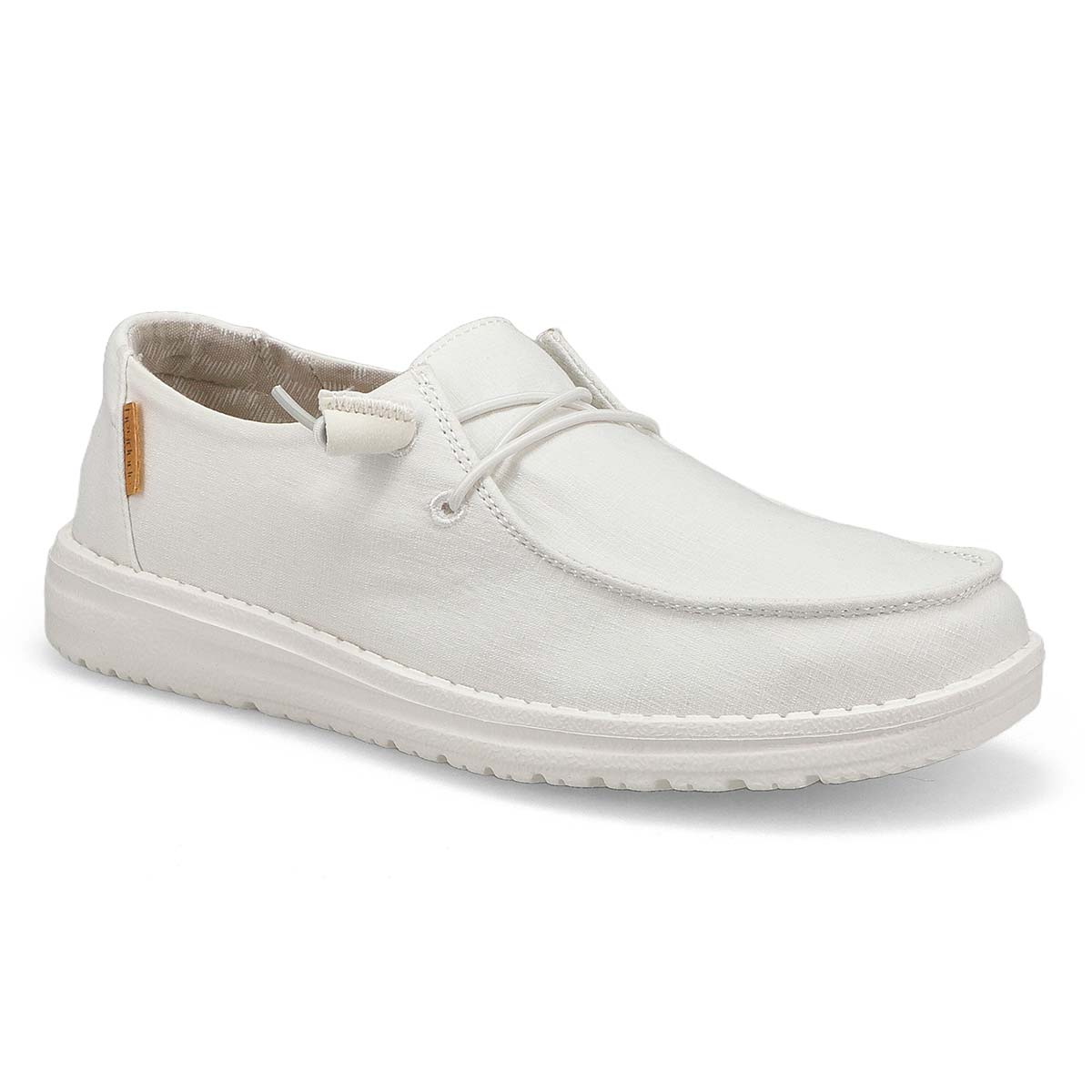 Lds Wendy Chambray white casual shoe