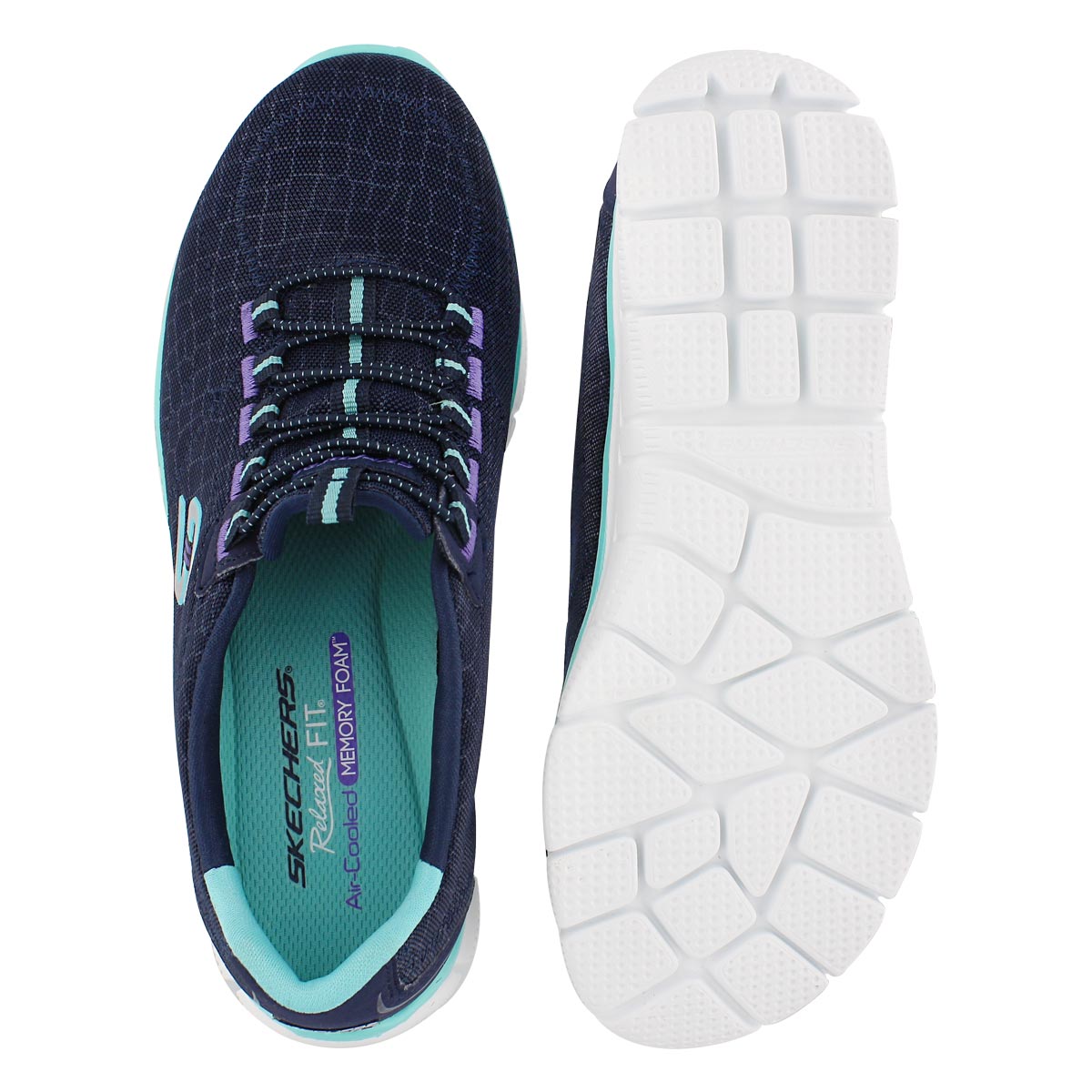 Lds Rock Around navy slip on sneaker