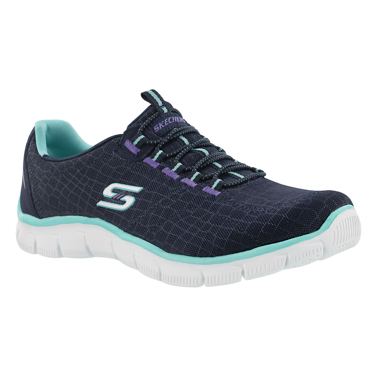 Lds Rock Around navy slip on sneaker