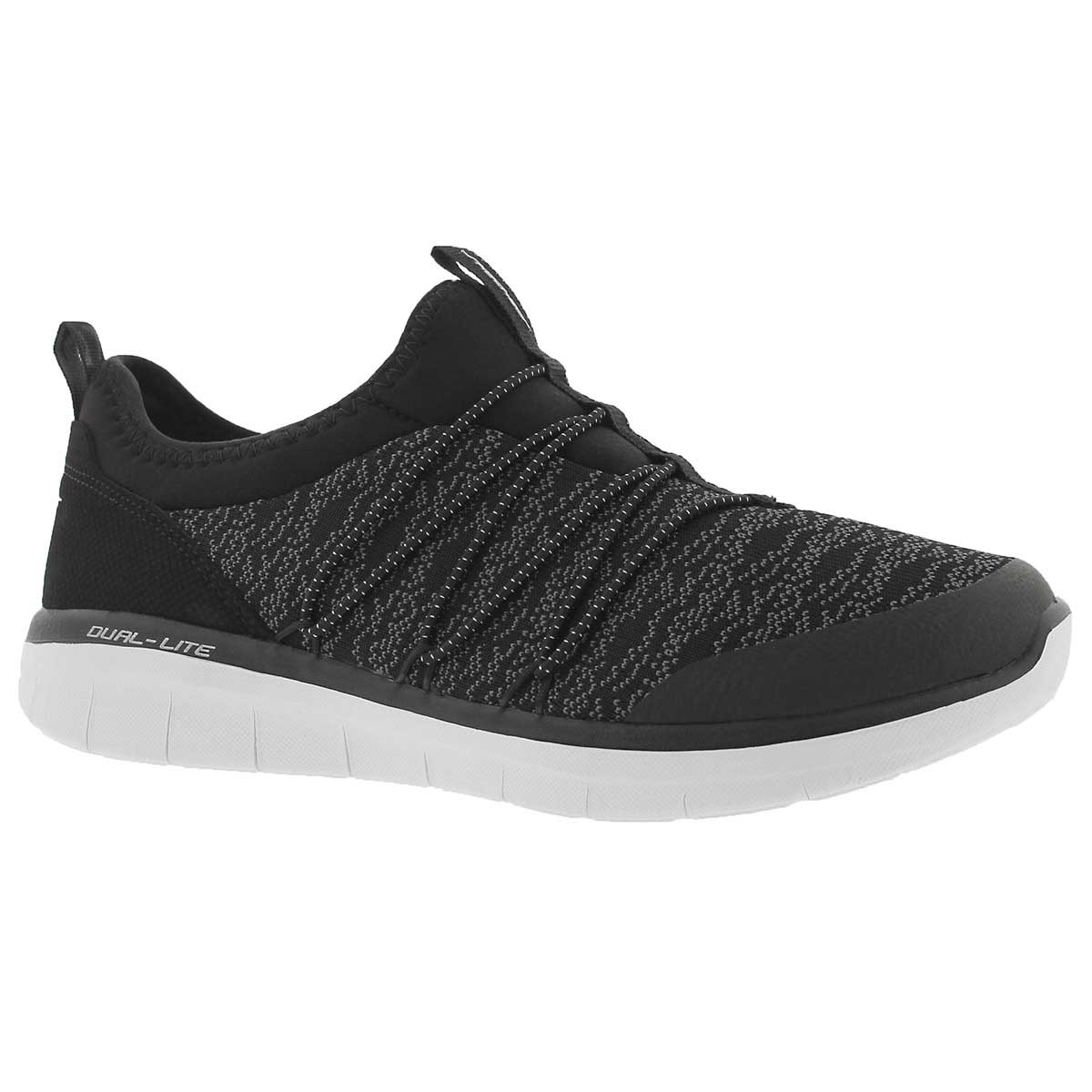 Women's SYNERGY 2.0 black slip on sneakers