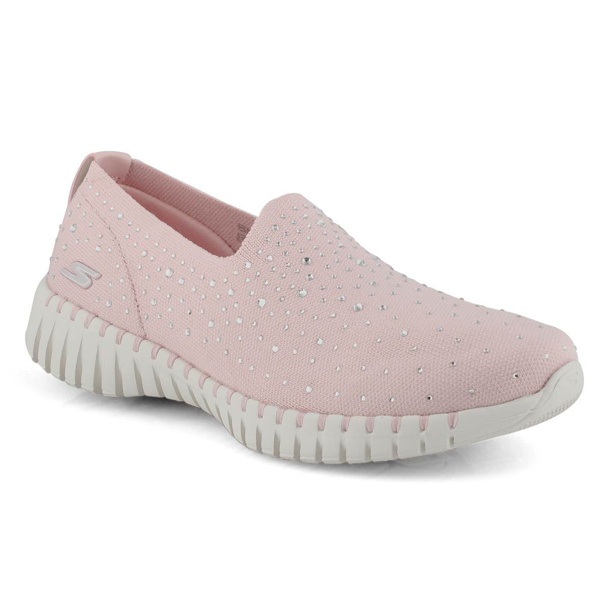 Lds GOwalk Smart lt pnk slip on shoe