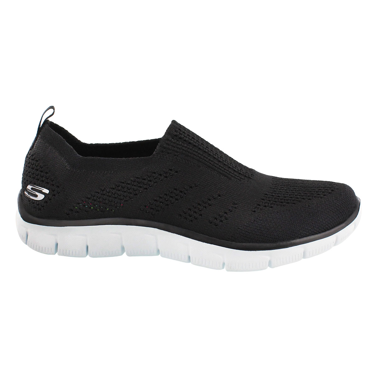 Lds Empire InsideLook bk/wt slip on shoe