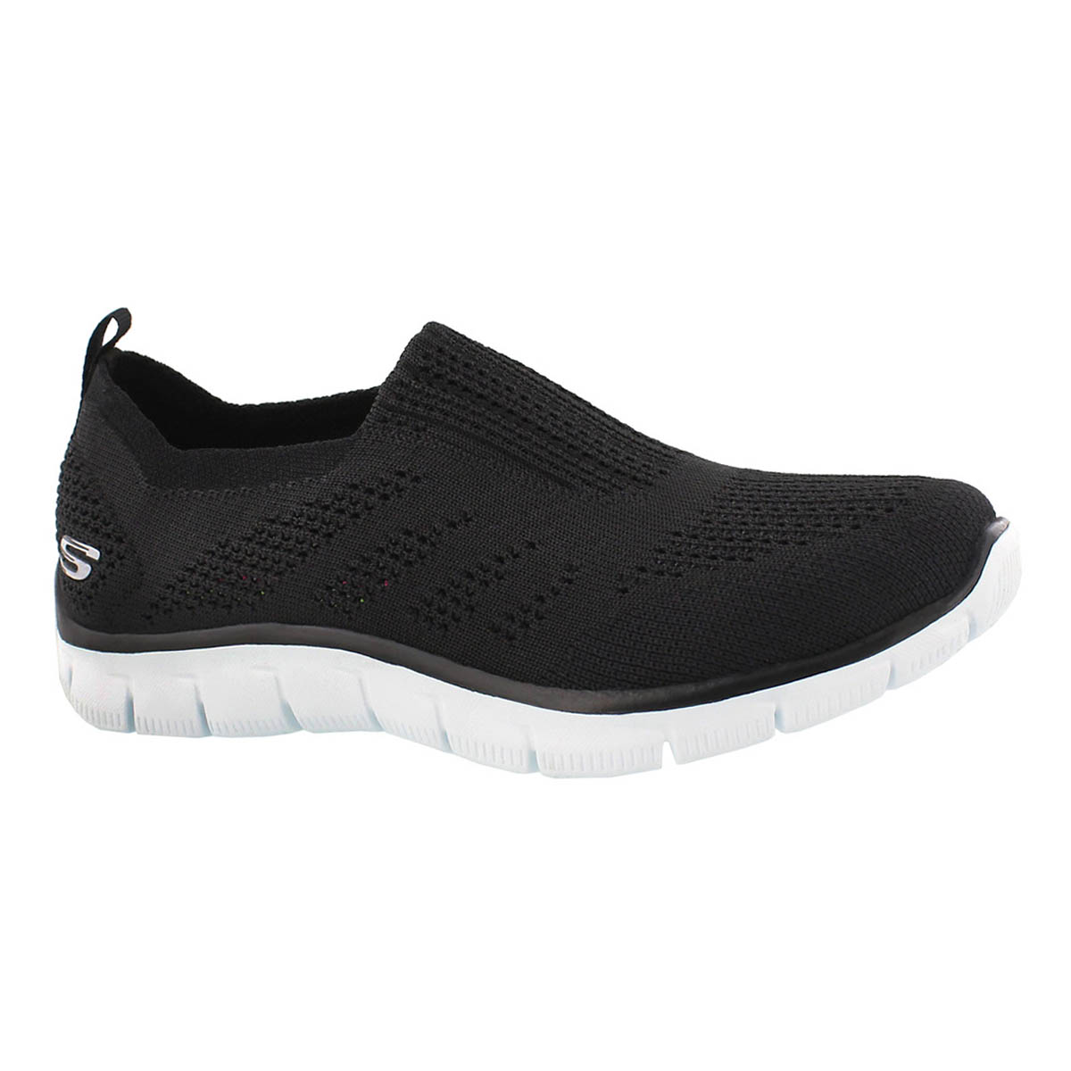 Lds Empire InsideLook bk/wt slip on shoe