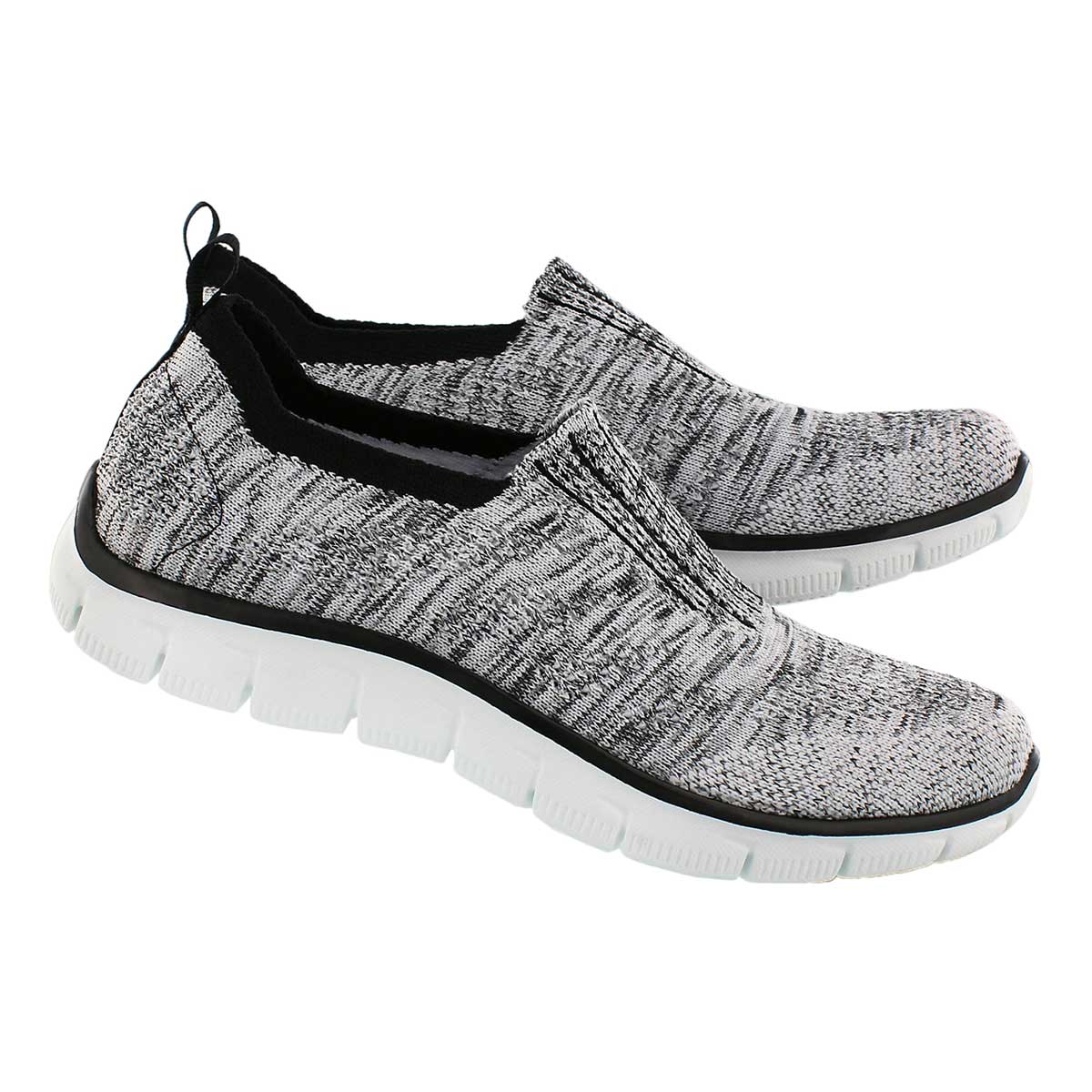 Lds Empire InsideLook blk/wt slipon shoe