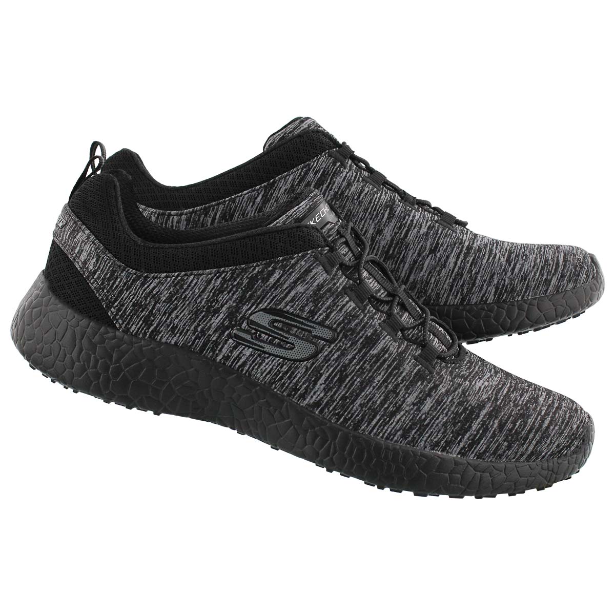 Lds Equinox black bungee running shoe