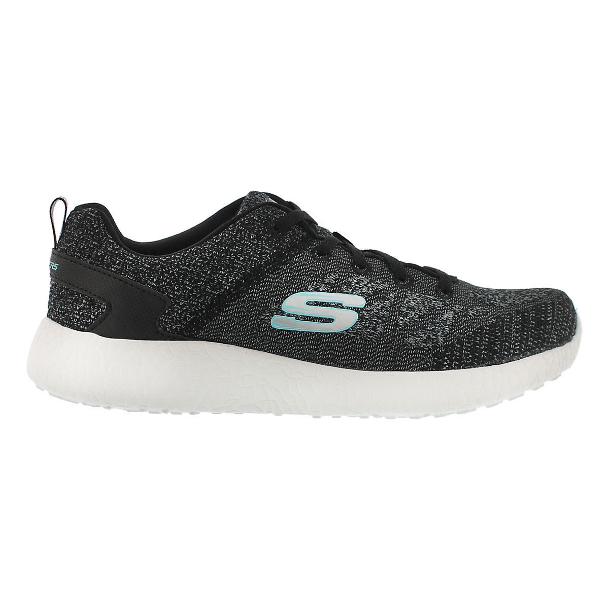 Lds Burst black lace up running shoe