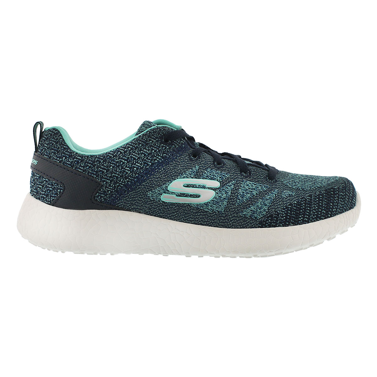Lds Burst navy lace up running shoe