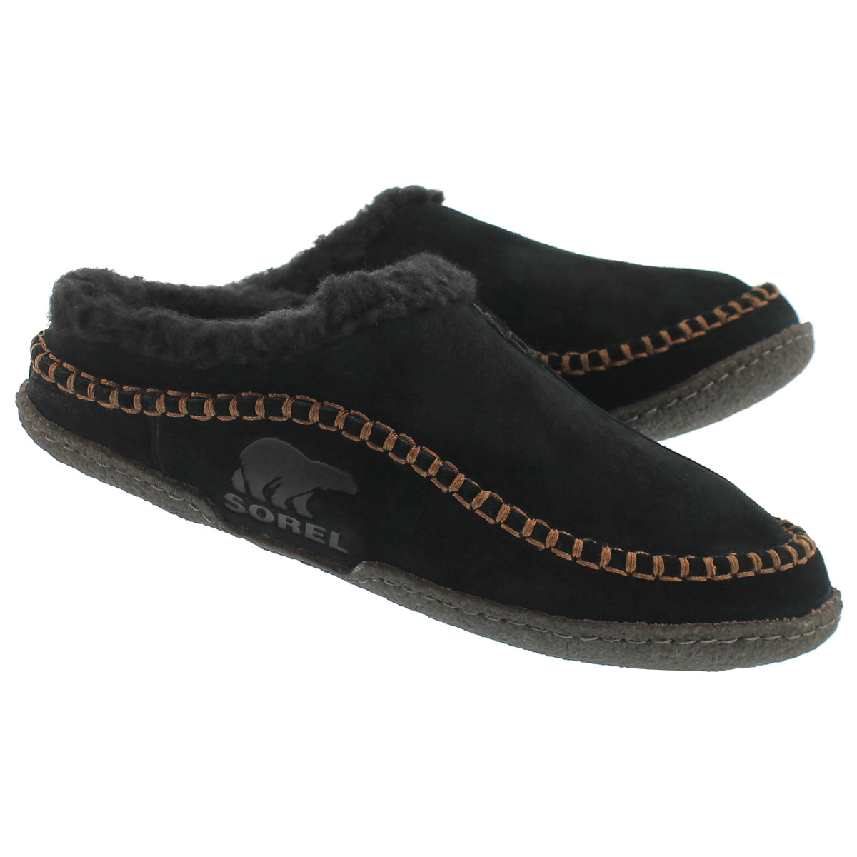sorel men's slippers size 10
