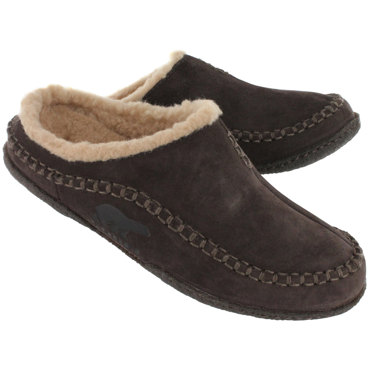 Mns Falcon Ridge bark open back slipper