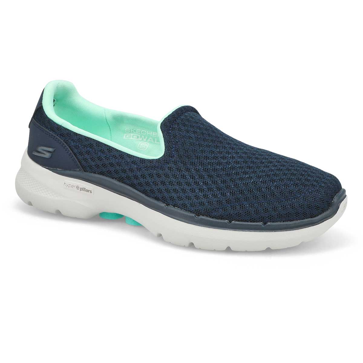 Skechers Women's Go Walk 6 Slip On Shoe - Bla | SoftMoc USA