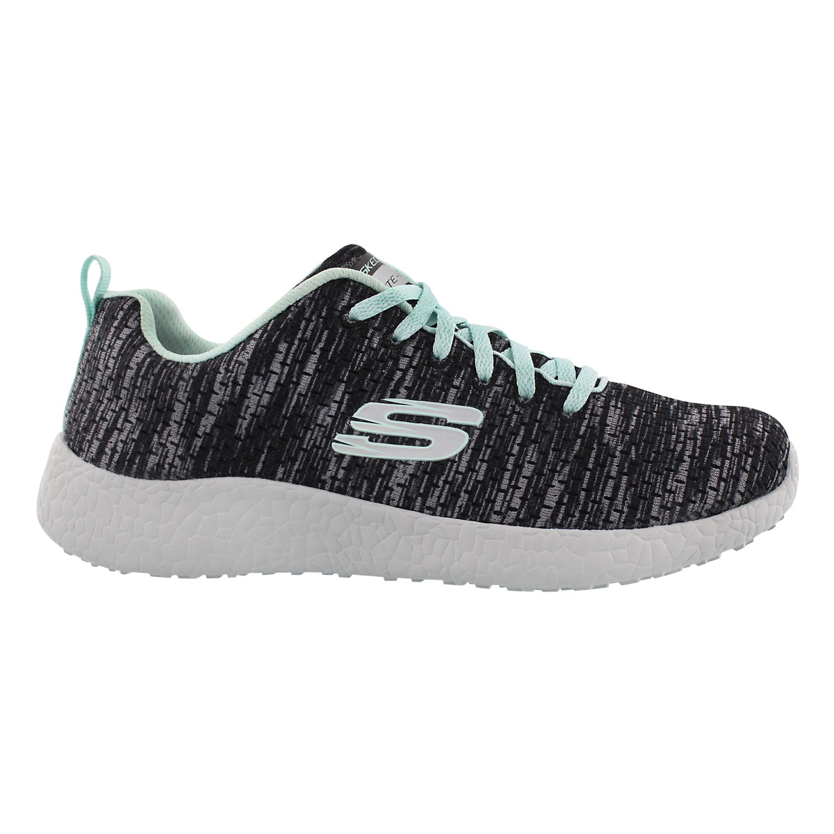 Lds New Influence blk/blu sneaker