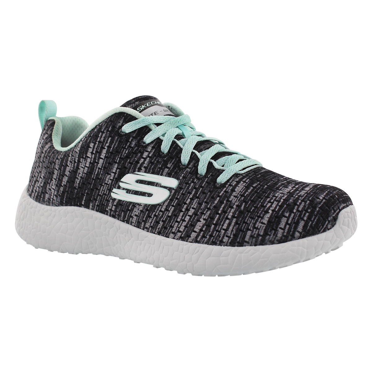 Lds New Influence blk/blu sneaker