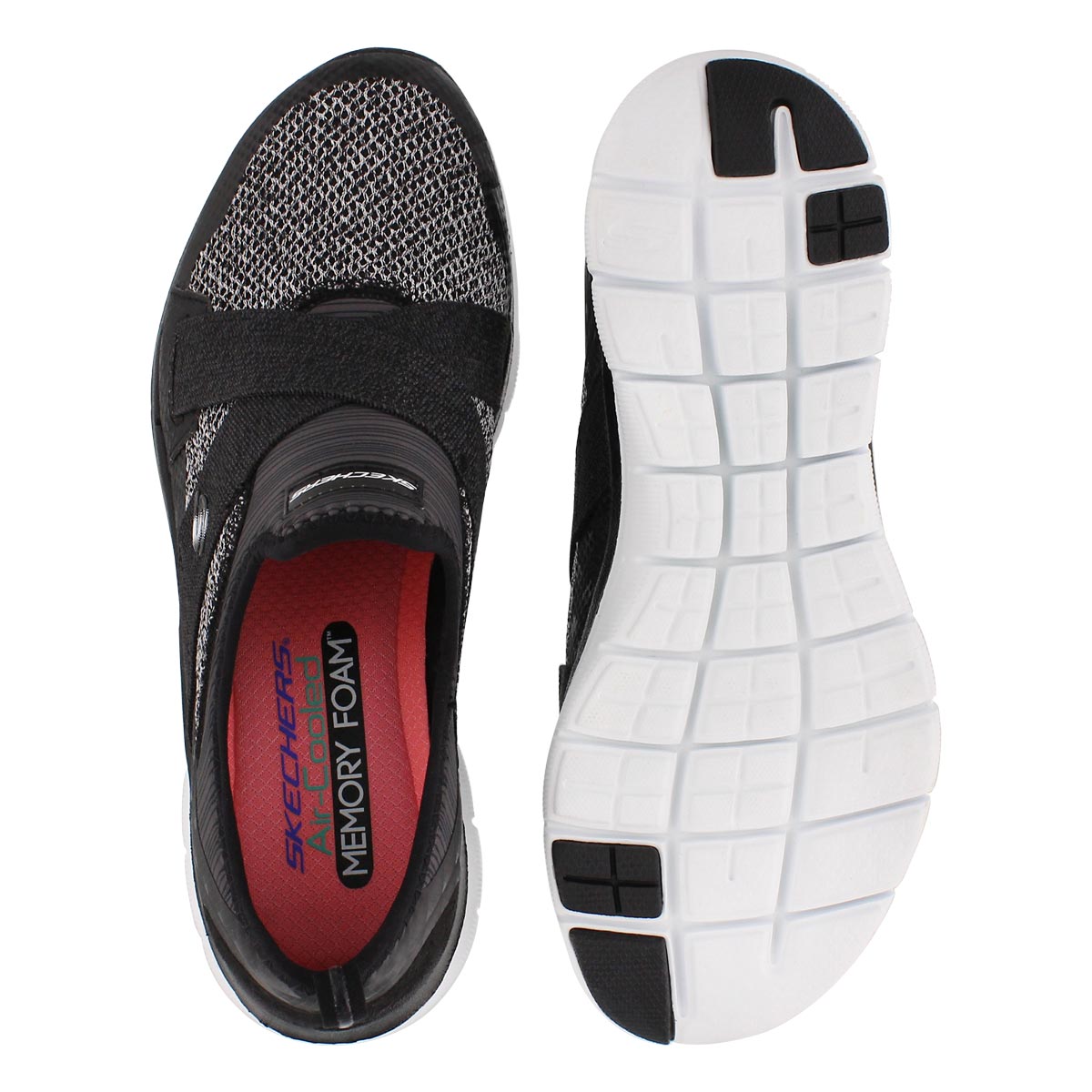 Lds FlexAppeal2.0 NewImage blk sneaker