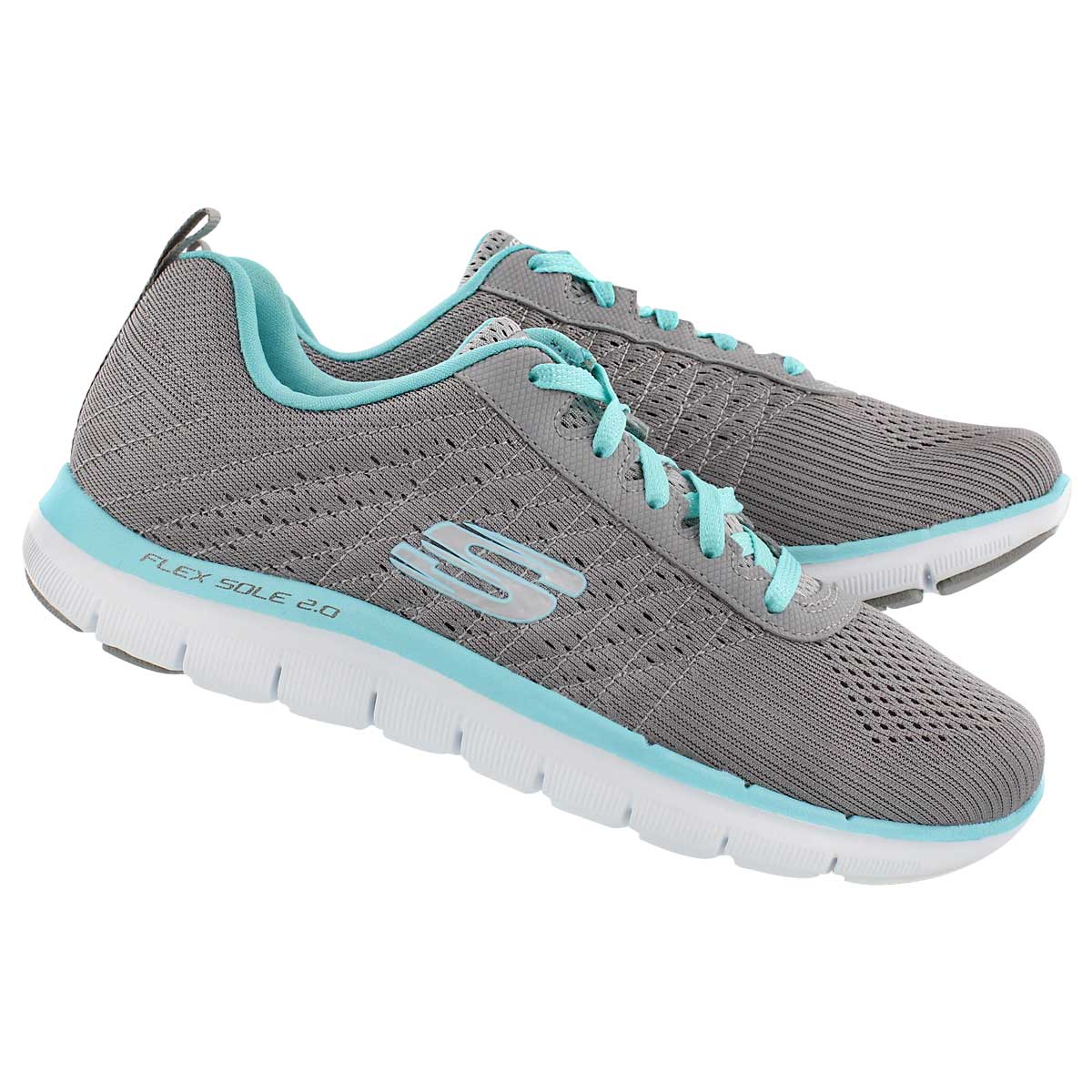 Lds Flex Appeal 2.0 gry/lt blu runner