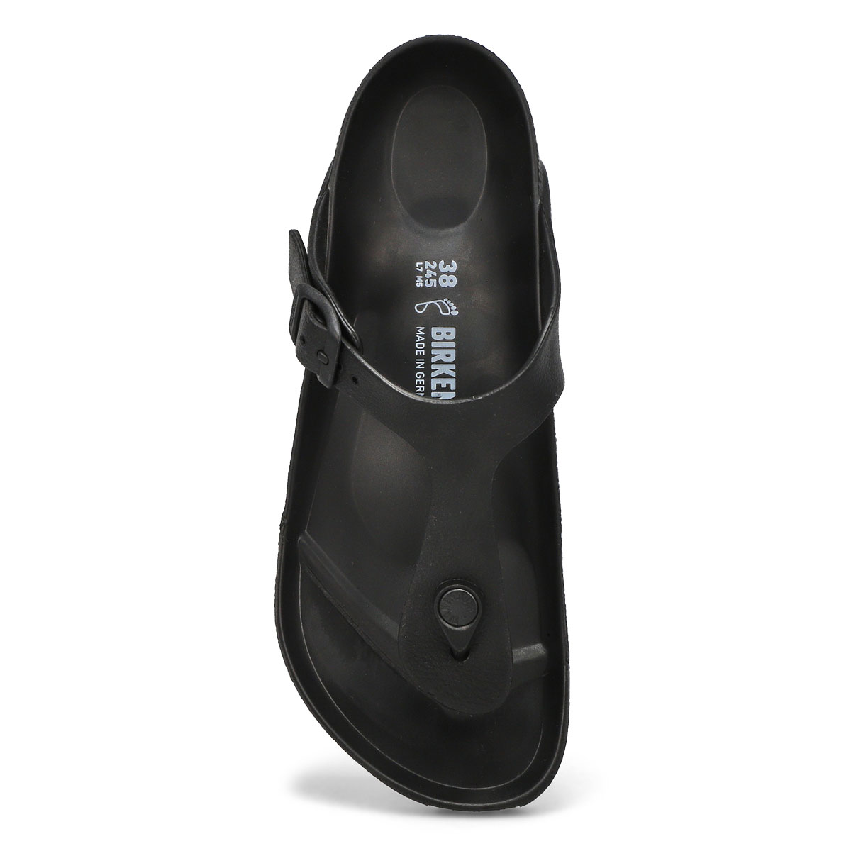 Lds Gizeh black EVA thong sandal