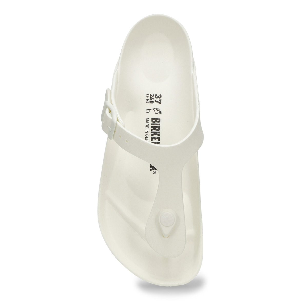 Lds Gizeh white EVA thong sandal