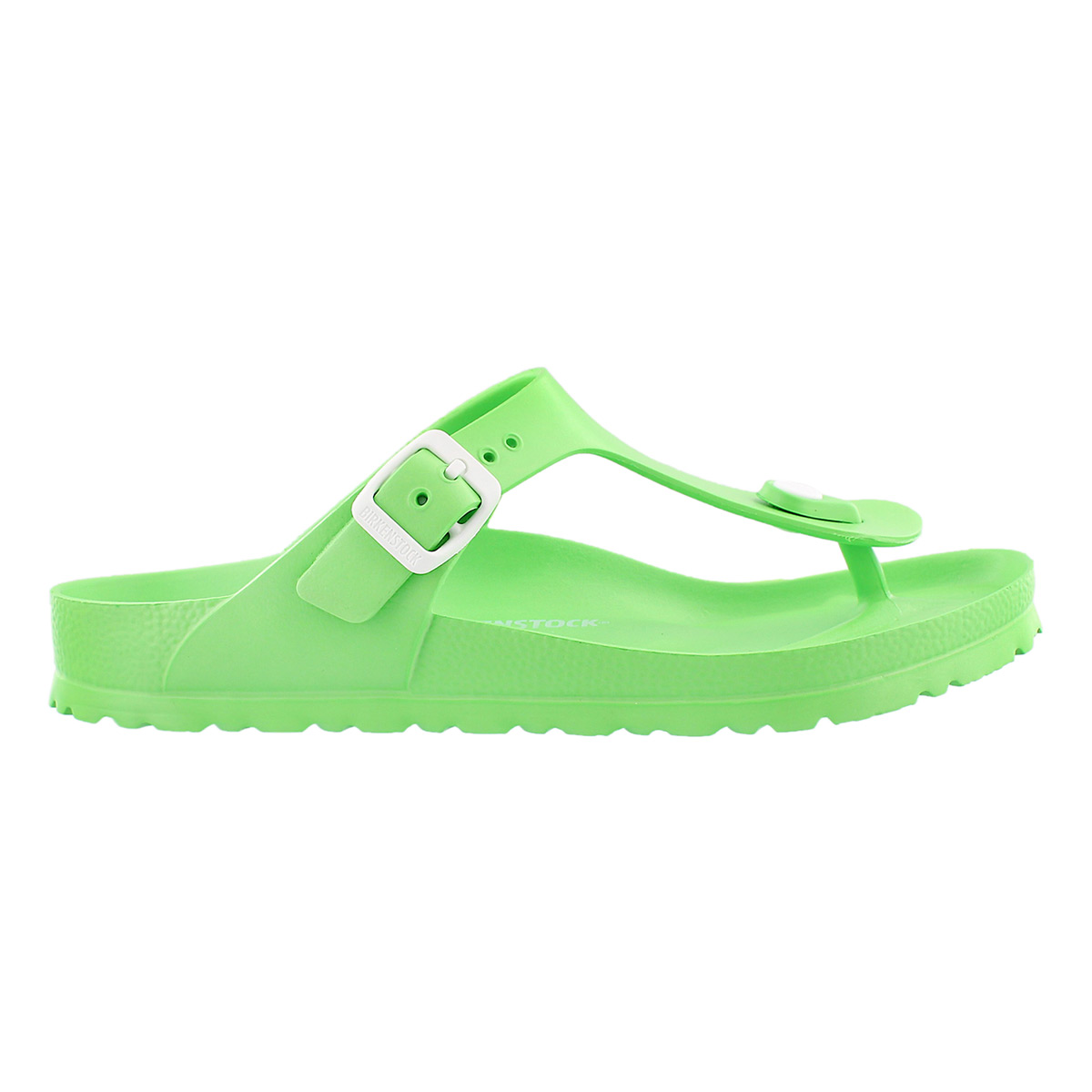 Lds Gizeh EVA neon green thong sandal
