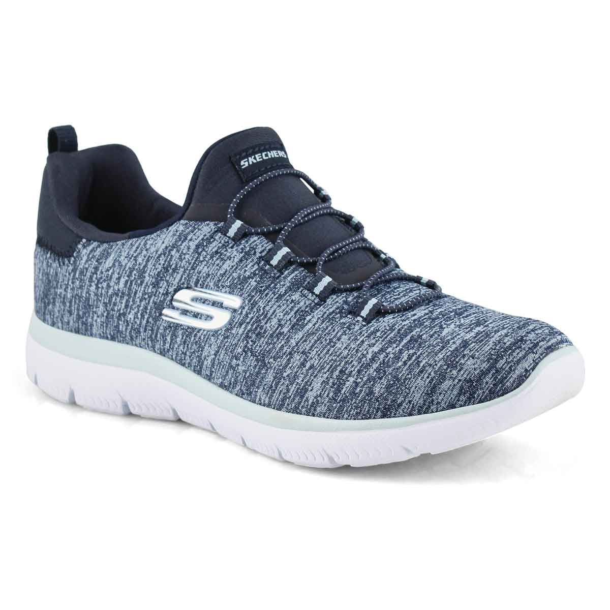 Lds Quick Getaway nvy slip-on runner