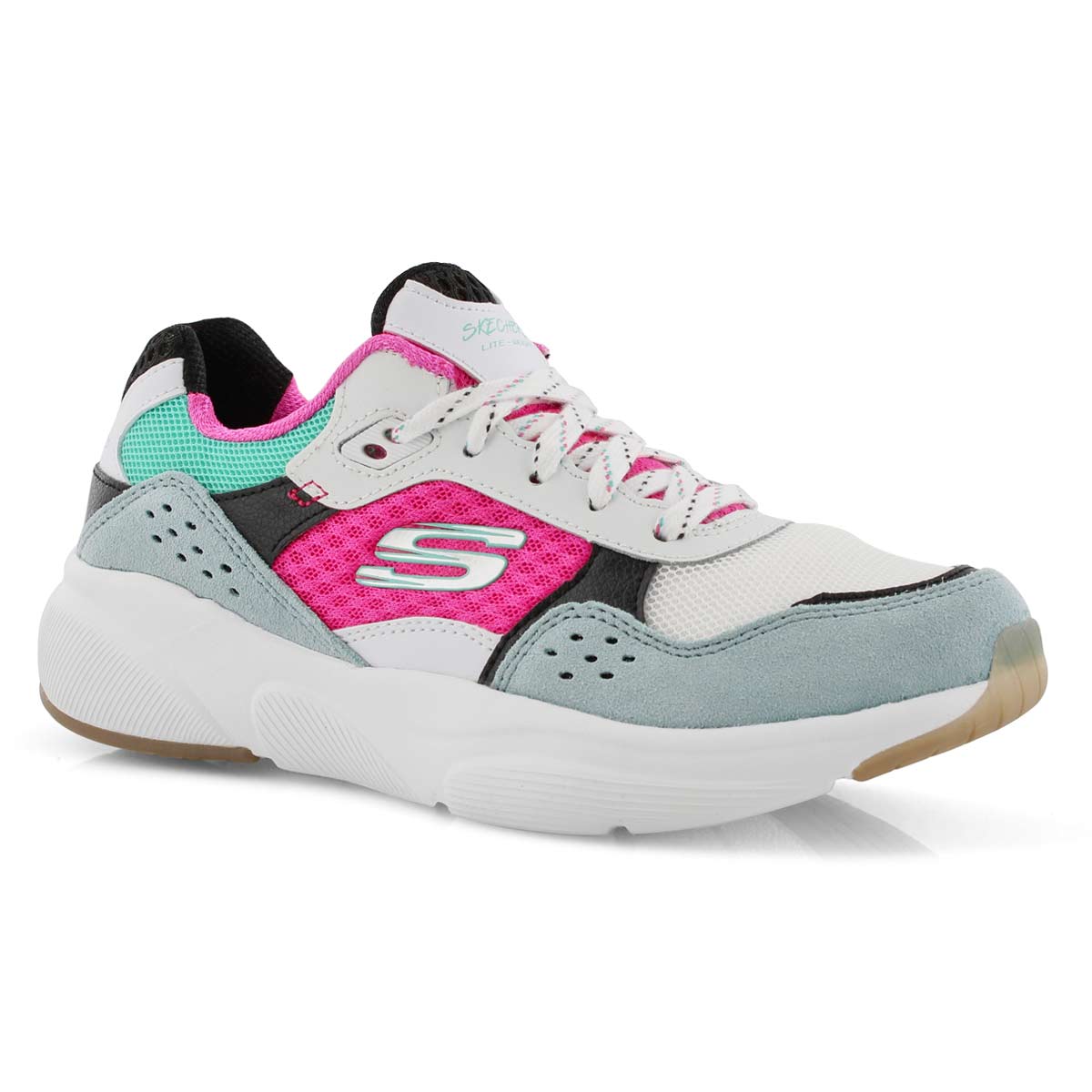 Lds Meridian Charted wht/mlti snkr