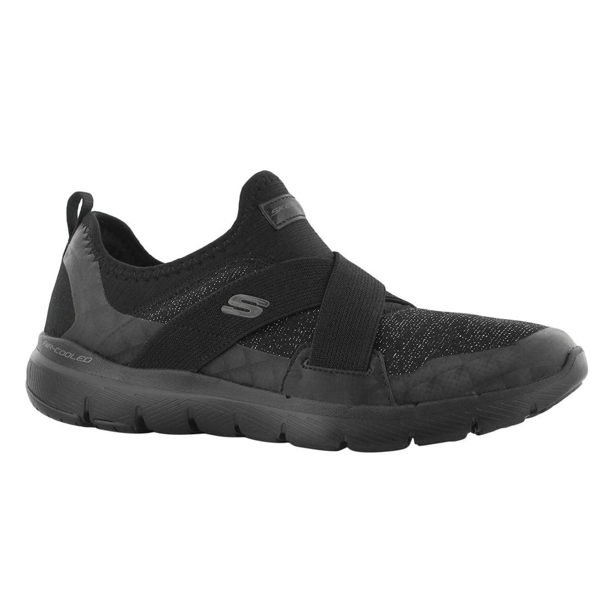 Lds Flex Appeal 3.0 Finest Hr blk slipon