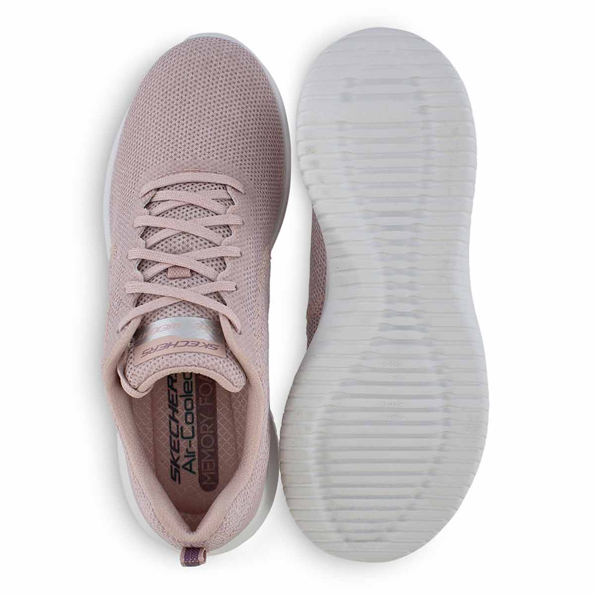 skechers womens ultra flex light pink