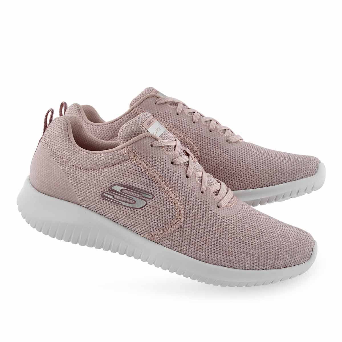 skechers womens ultra flex light pink