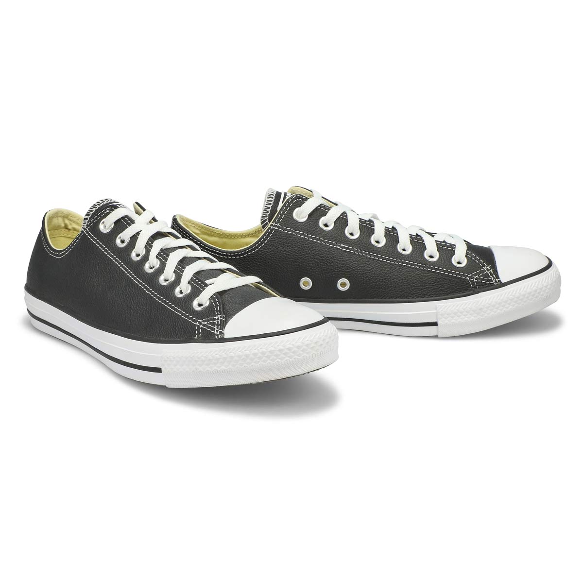 Mns CT All Star Leather black sneaker