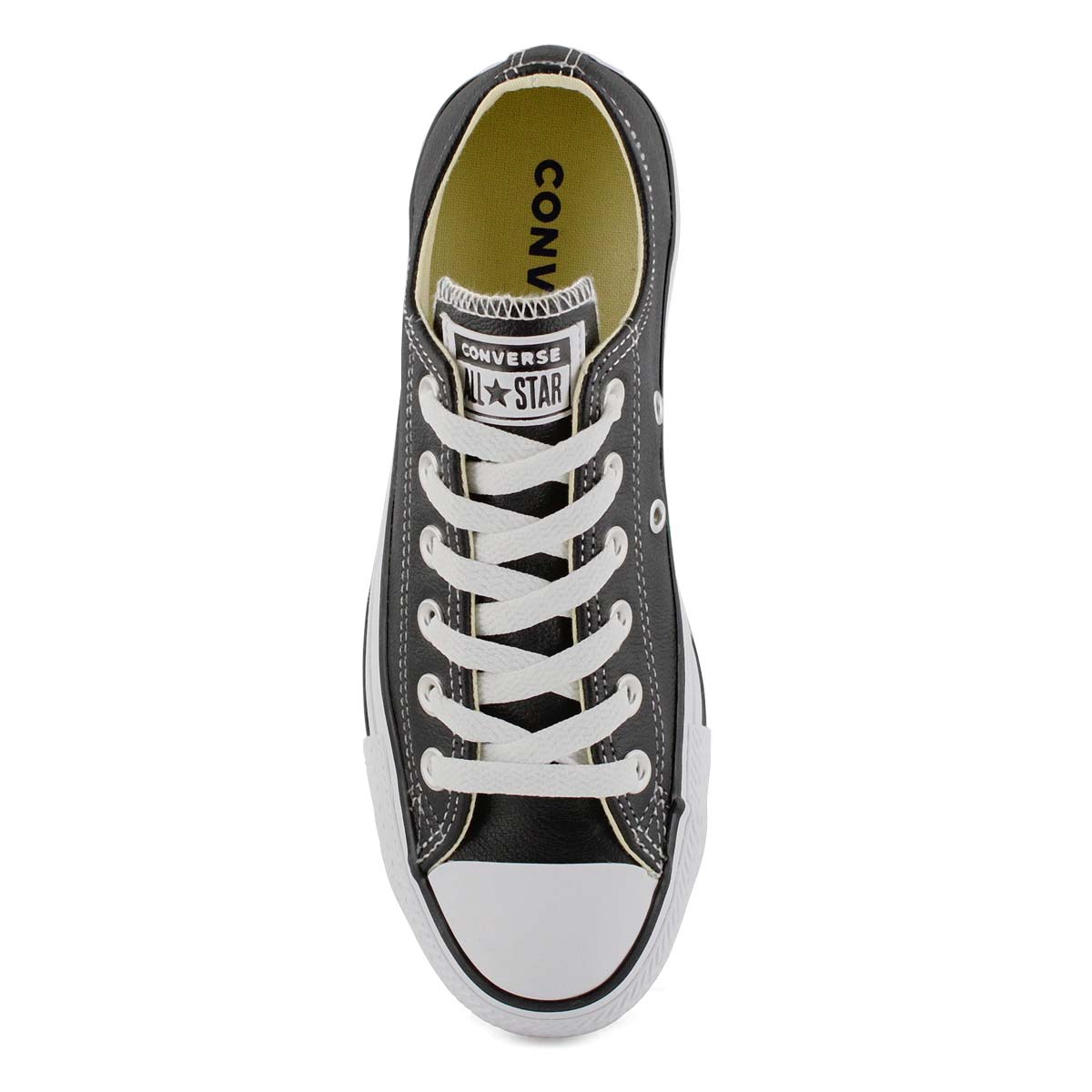 Lds CT All Star Leather black sneaker