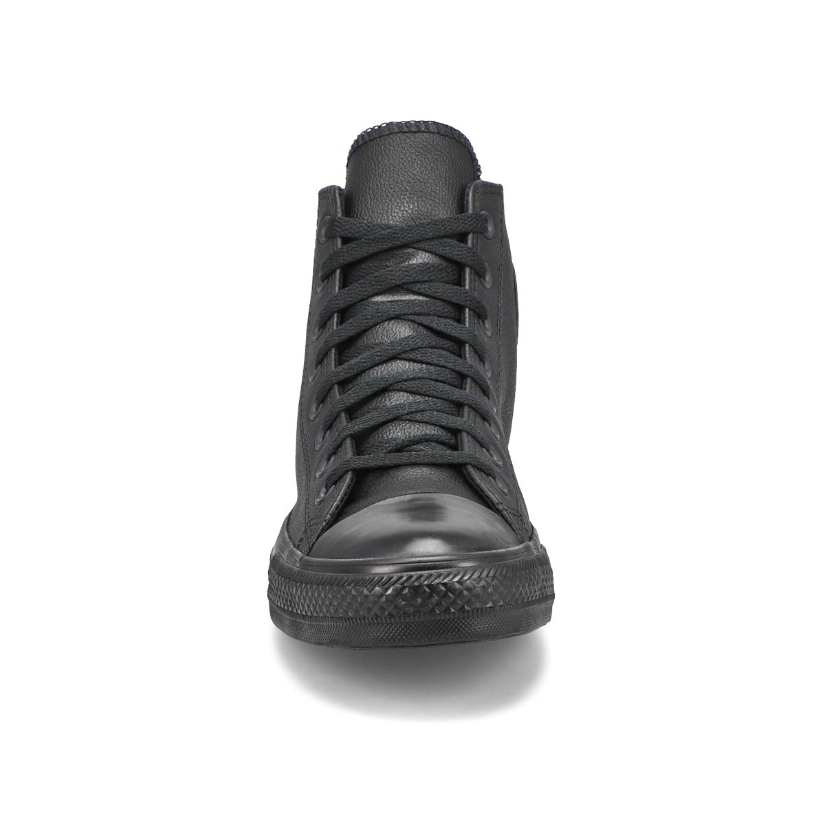 Mns CT All Star Leather blk mono hi top