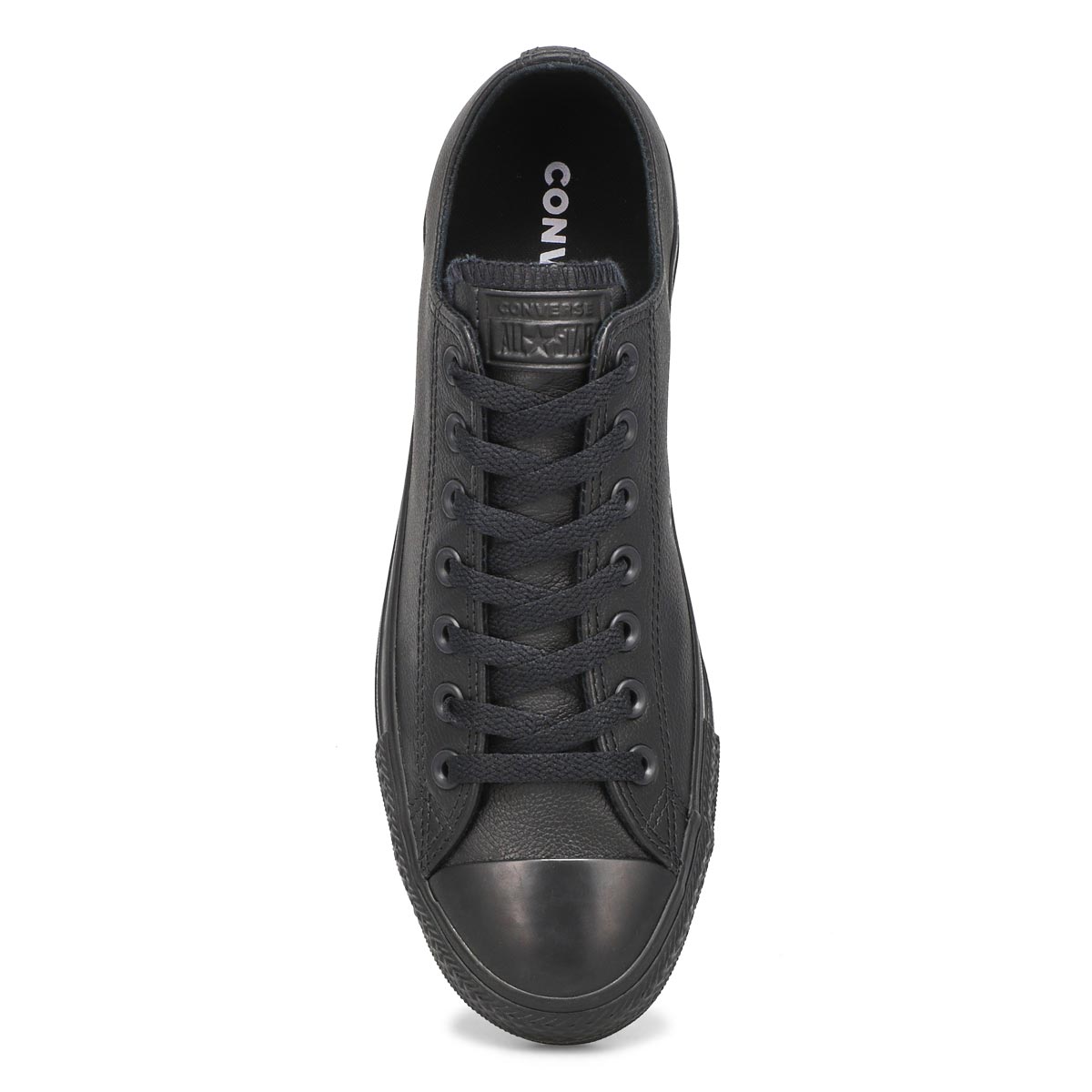 Mns CT All Star Leather blk mono sneaker