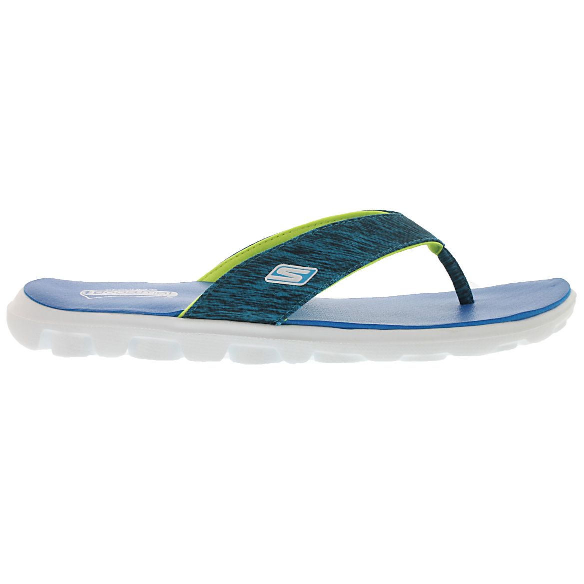 Lds Flow blue thong sandal