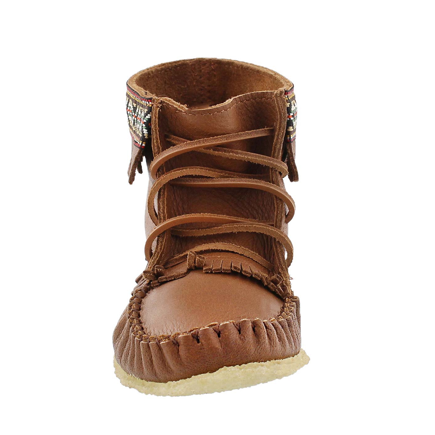 Lds mpl moose fringe bootie moccasin
