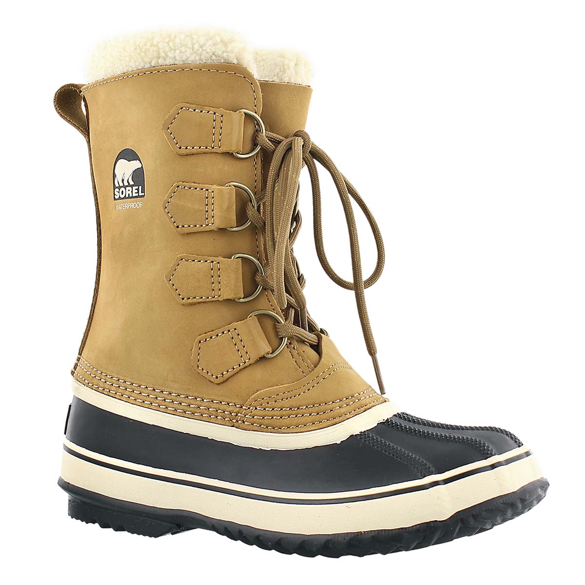 Lds 1964 Pac 2 buff/blk winter boot